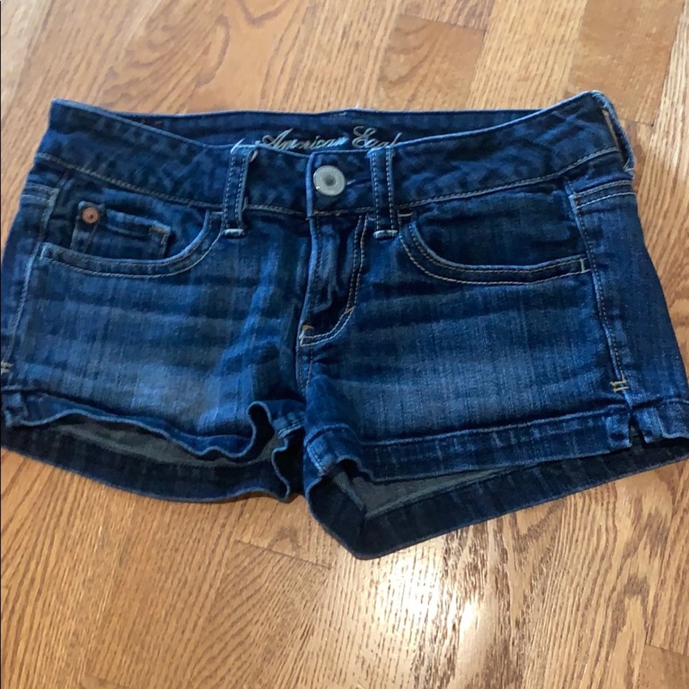 American eagle jean shorts